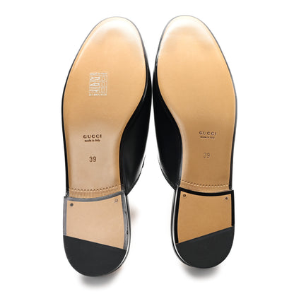 Gucci Calfskin Womens Princetown Slippers 39 Black 6 of 11