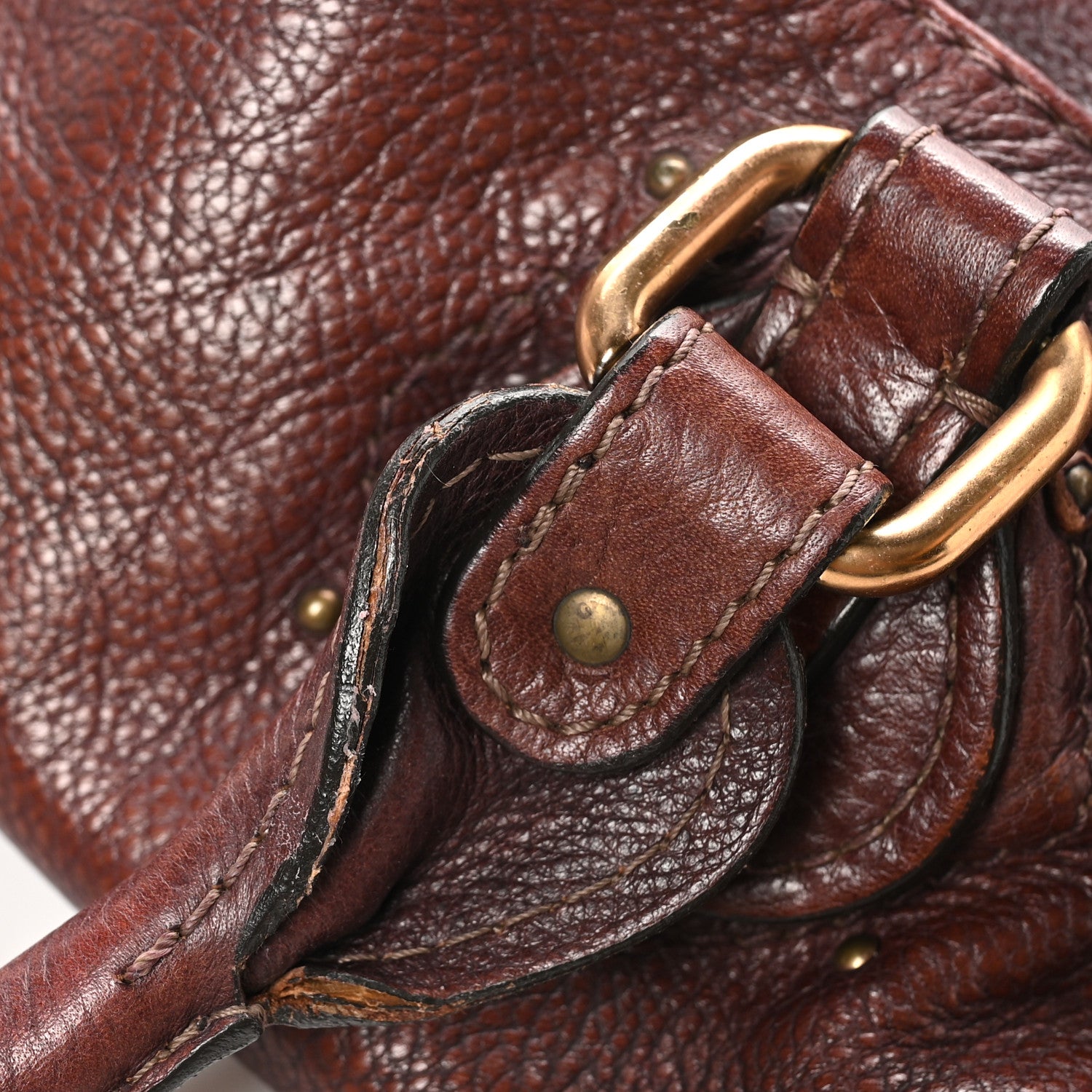 Chloe Calfskin Medium Paddington Satchel Chocolate 12 of 12