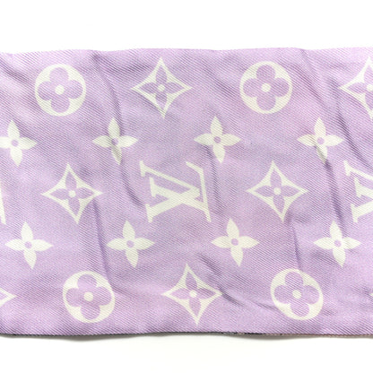 Louis Vuitton Silk Monogram Around The World Bandeau Mauve 5 of 5