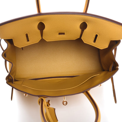 Hermes Togo Birkin 30 Jaune Ambre 7 of 37