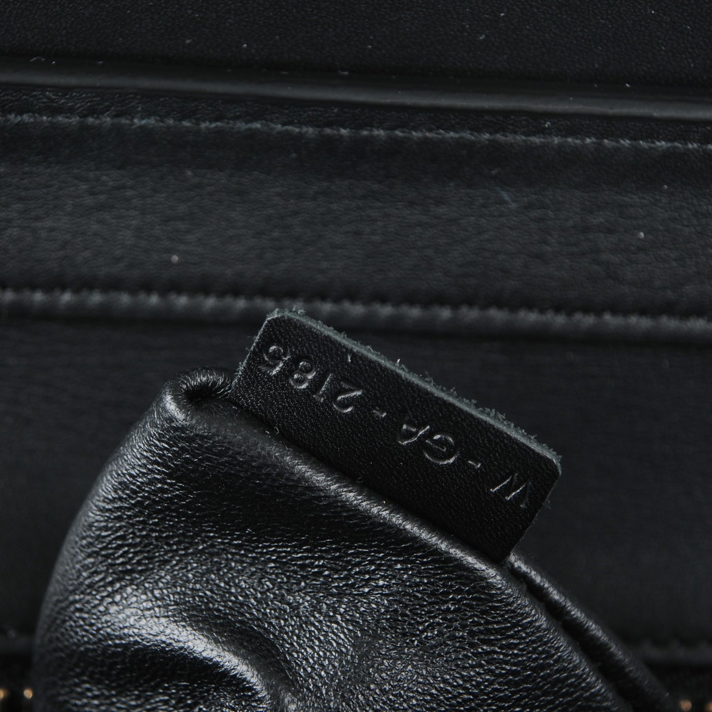 Smooth Calfskin Goat Fur Mini Luggage Brown
