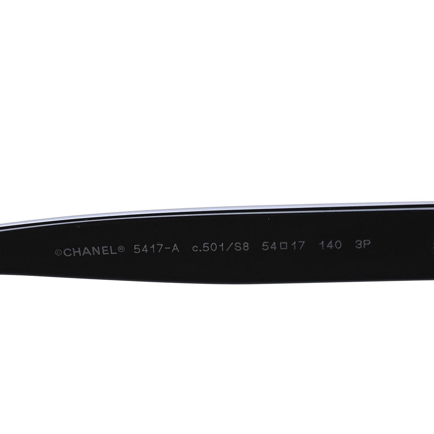 Acetate Polarized Square Sunglasses 5417-A Black