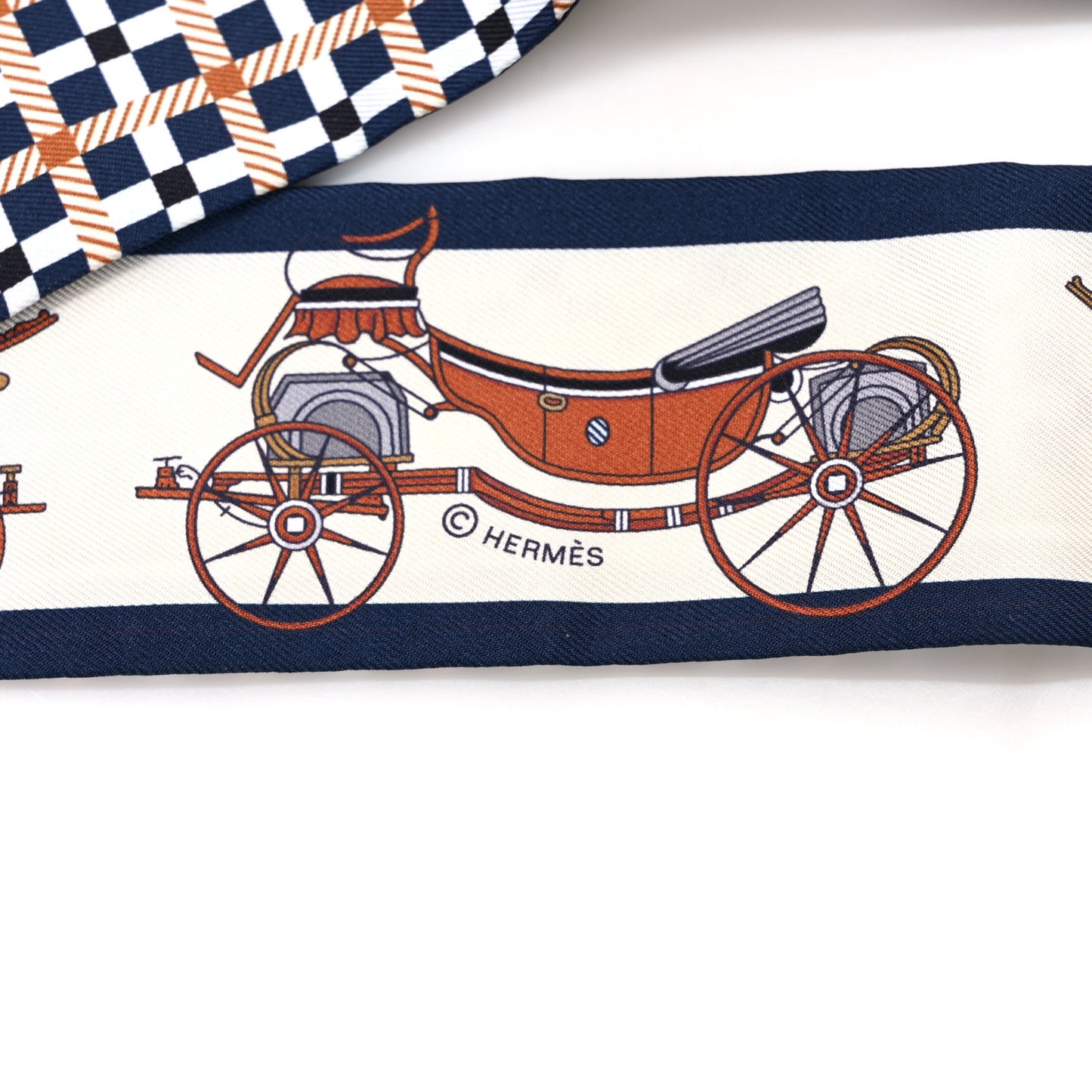 Silk Les Voitures Nouvelle Twilly Marine Caramel White