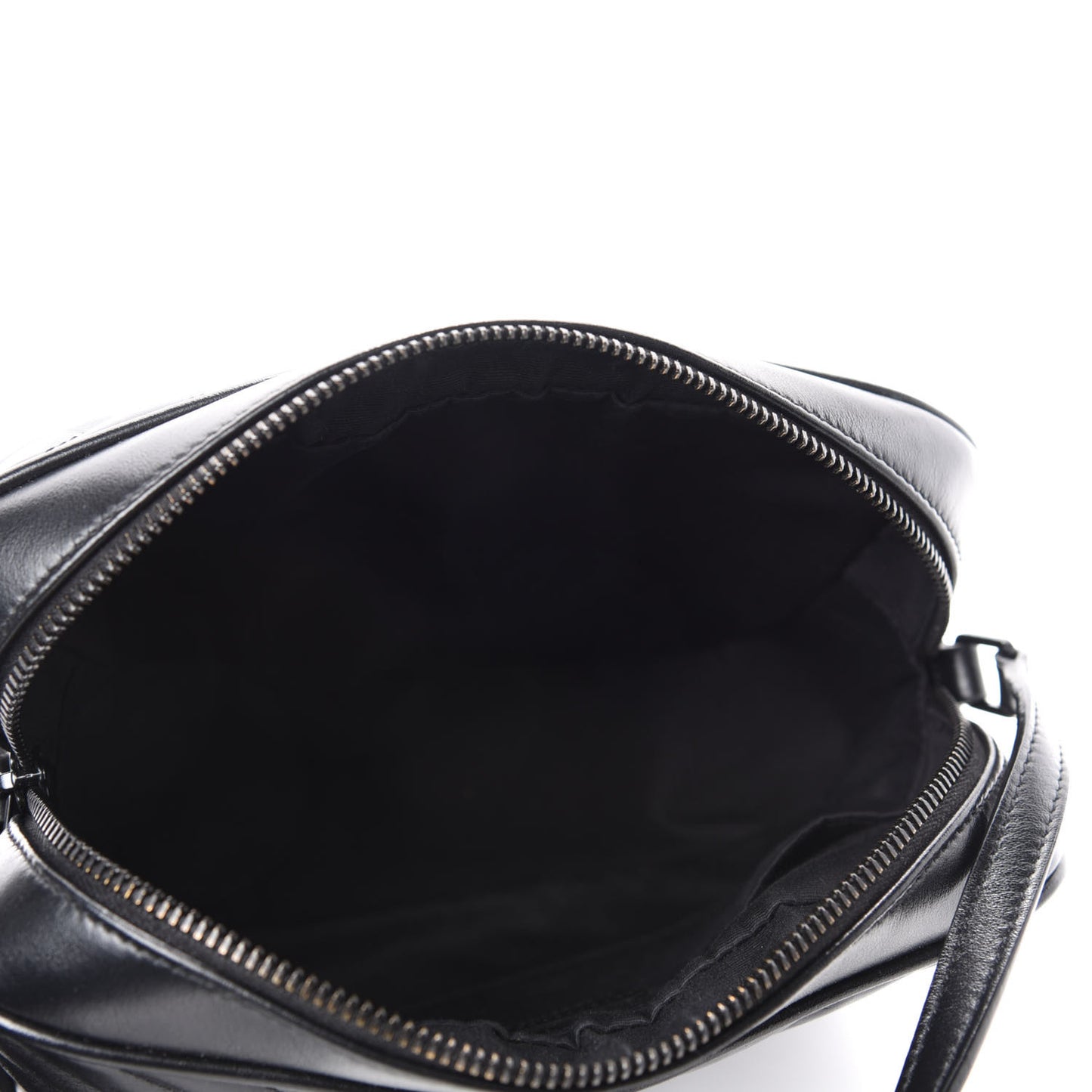Calfskin Matelasse Monogram Lou Camera Bag Black