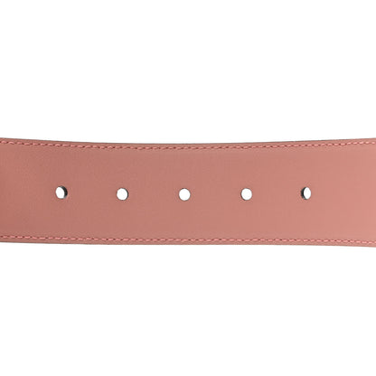 Gucci Soft Microguccissima Margaux Calfskin Belt 90 36 Soft Pink 5 of 5