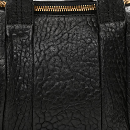 Alexander Wang Pebbled Lambskin Rockie Black Rose Gold Hardware 9 of 10