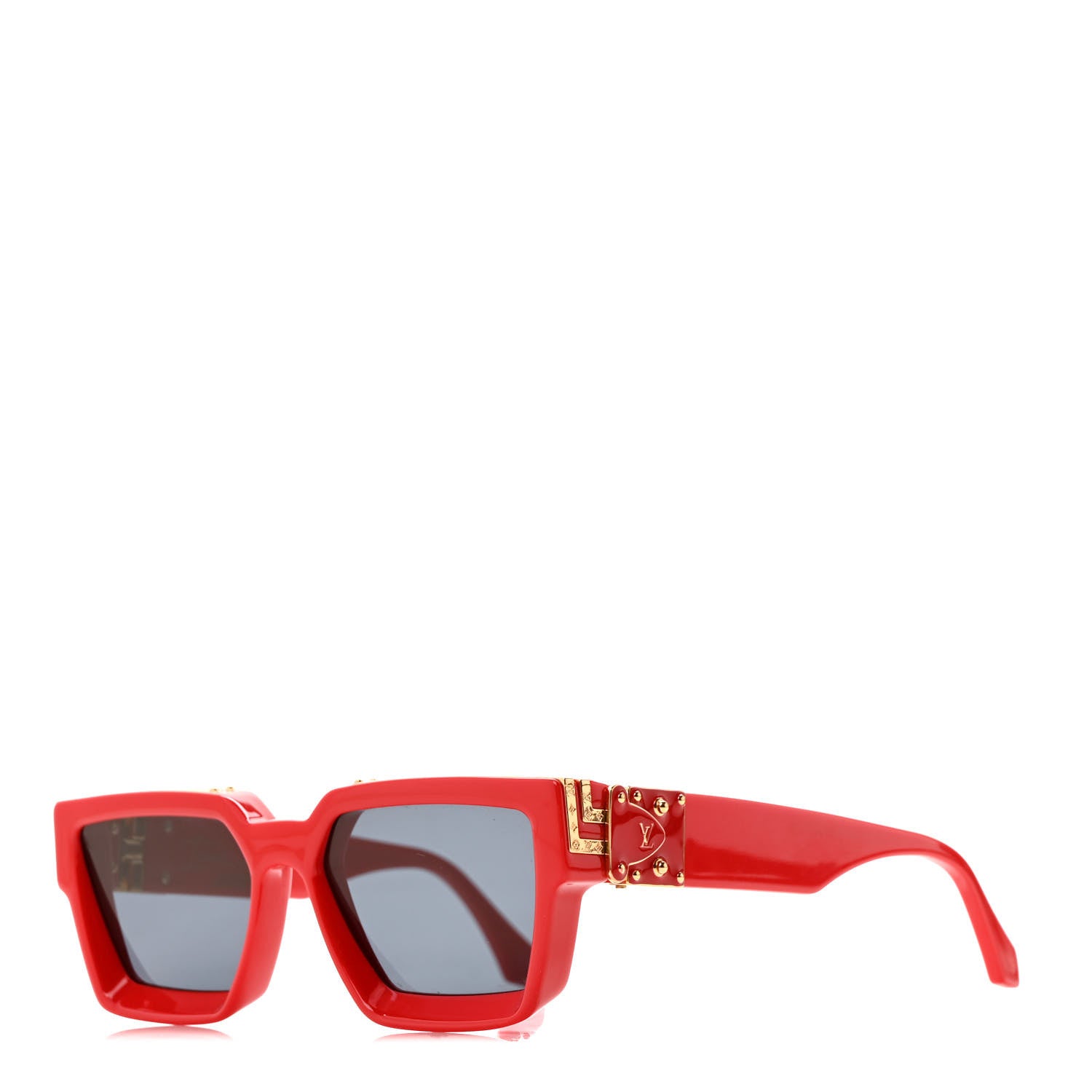 Louis Vuitton Acetate 1.1 Millionaires Z1169W Sunglasses Red 1 of 7
