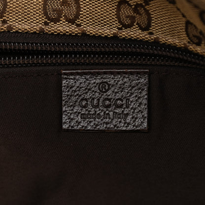 Gucci GG Monogram Large Web Handle Bucket Tote 5 of 12