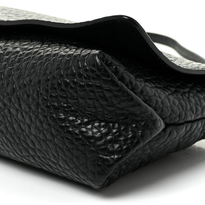 Burberry Signature Grain Medium Mildenhall Crossbody Bag Black 10 of 19