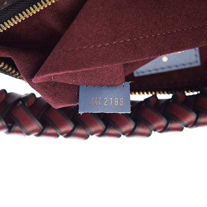 Louis Vuitton Monogram Beaubourg Hobo Mini Bordeaux Red Peach Safran Blue Jean Blue 7 of 11