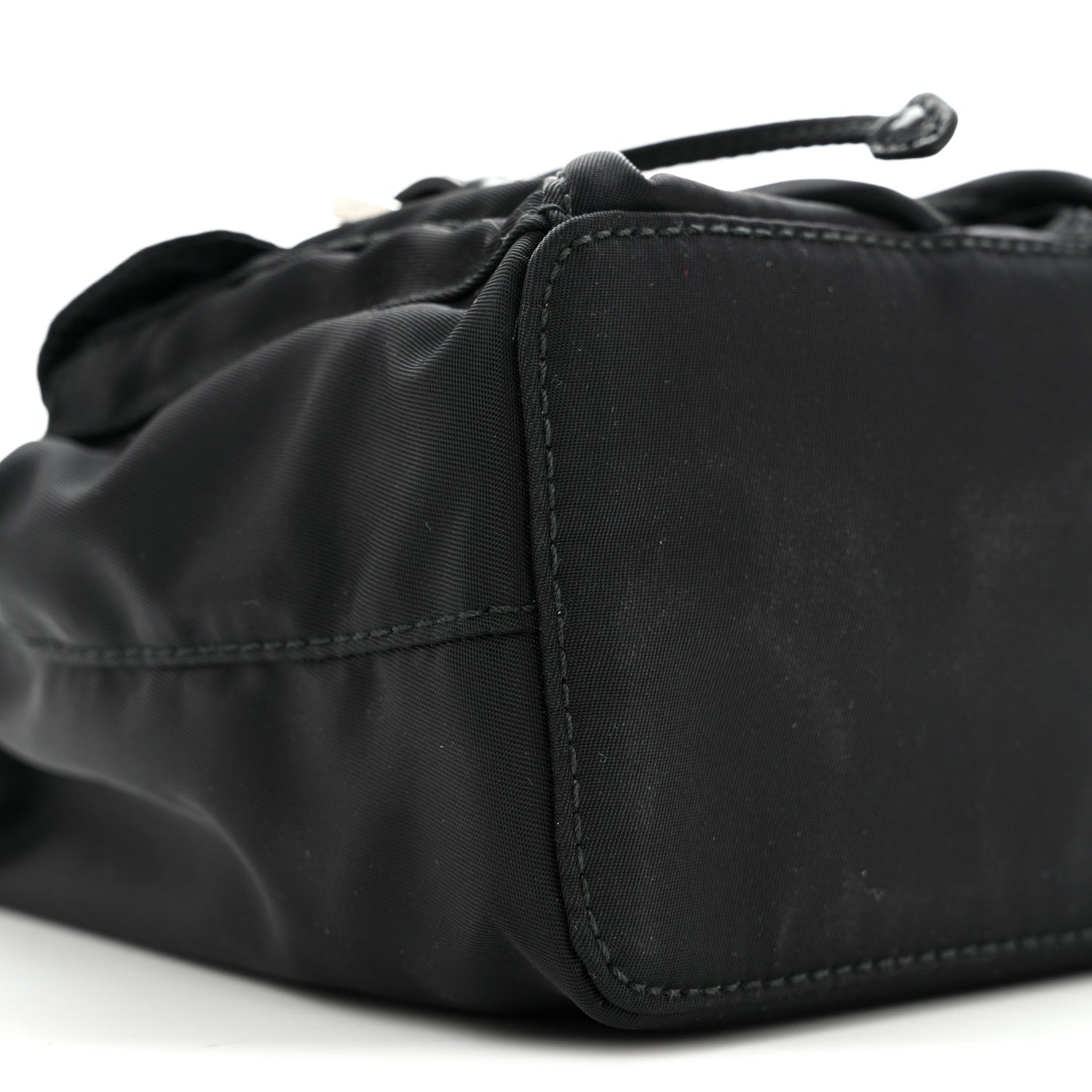 Prada Nylon Vela Mini Crossbody Backpack Black 9 of 11