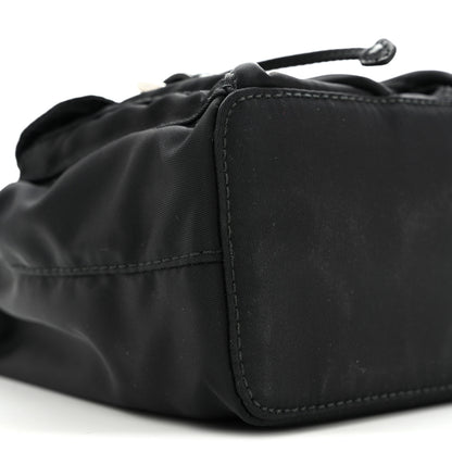 Prada Nylon Vela Mini Crossbody Backpack Black 9 of 11