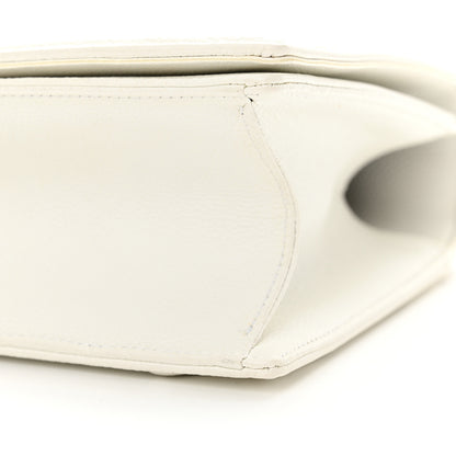 Christian Dior Calfskin Medium Diorama Flap Bag Off White 9 of 17