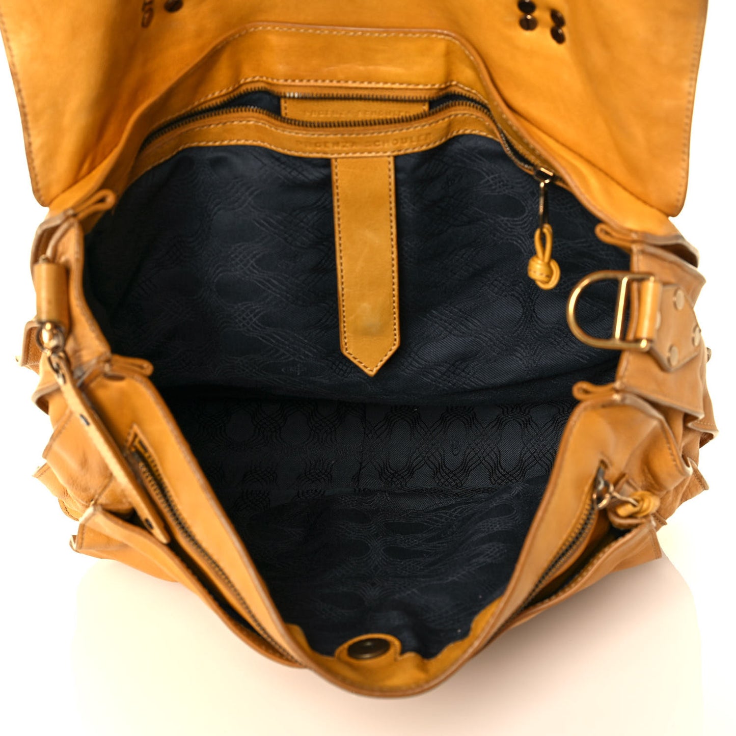 Lambskin Large PS1 Satchel Mustard