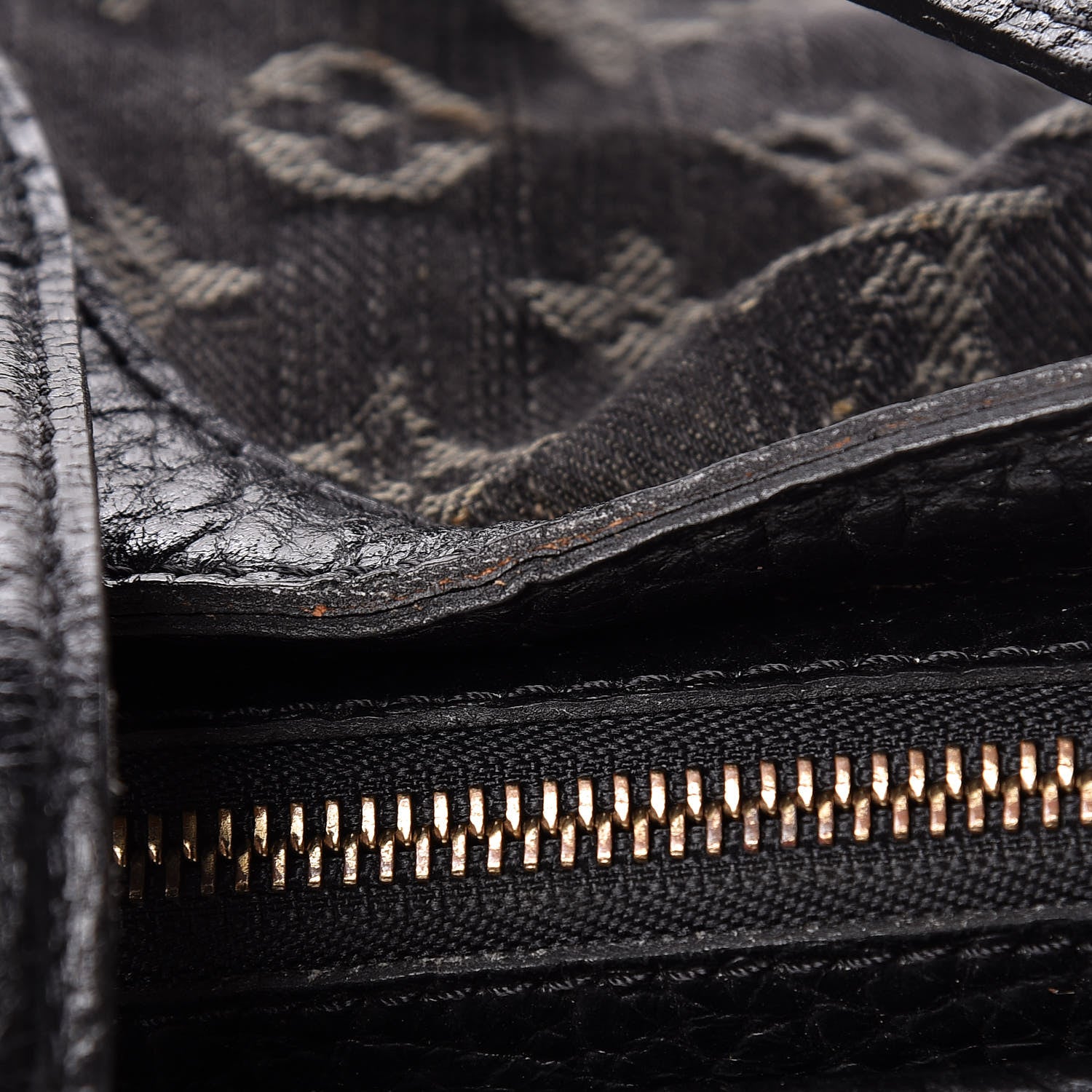 Louis Vuitton Denim Mahina XS Black 14 of 14