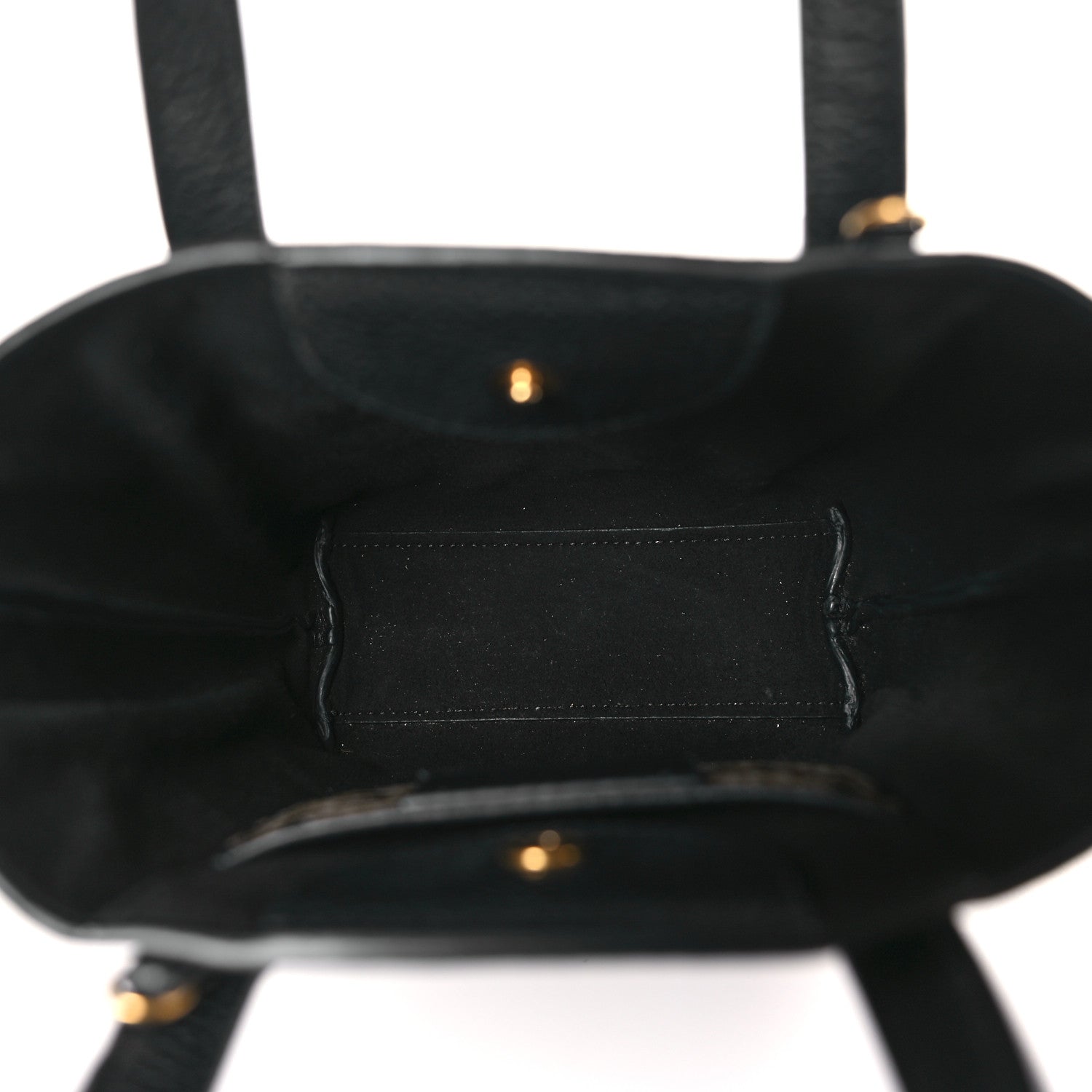Salvatore Ferragamo Tumbled Calfskin Gancini Mini Bag Black 5 of 8