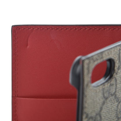Gucci GG Supreme Monogram Bosco iPhone 7/8 Case Red 8 of 9