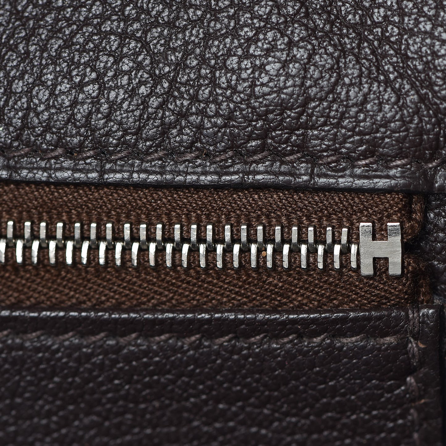 Togo Birkin 35 Chocolate