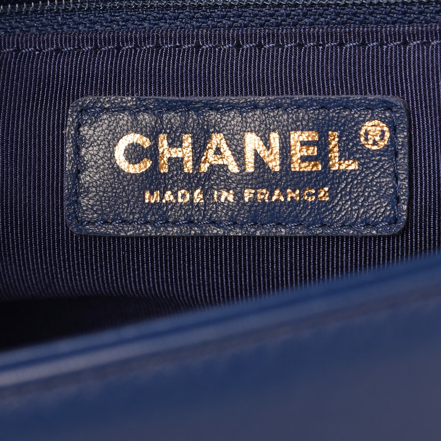 Chanel Calfskin Quilted New Medium Boy Flap Blue 7 of 8