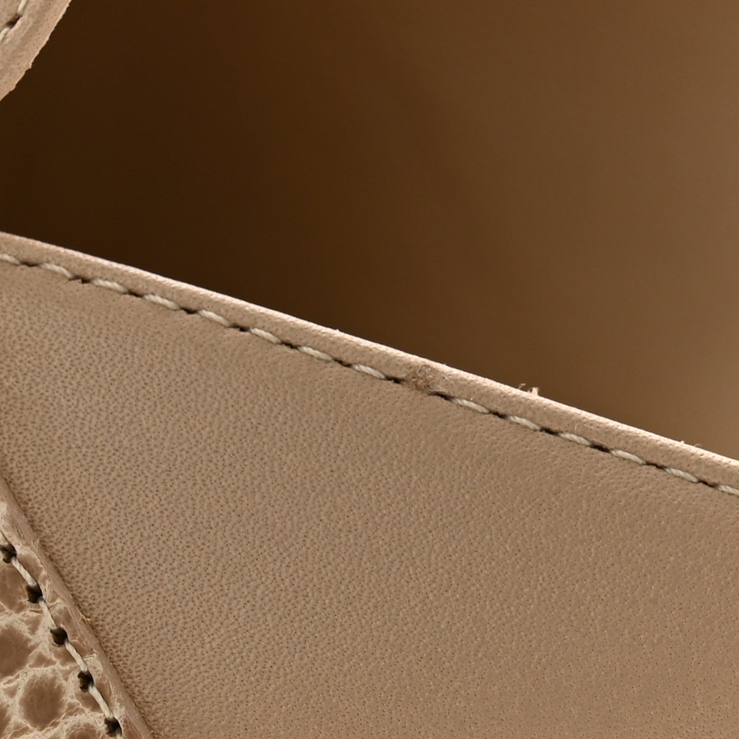 Hermes Shiny Lizard Calfskin Oz Mules 38 Beige Sarrazin 9 of 10