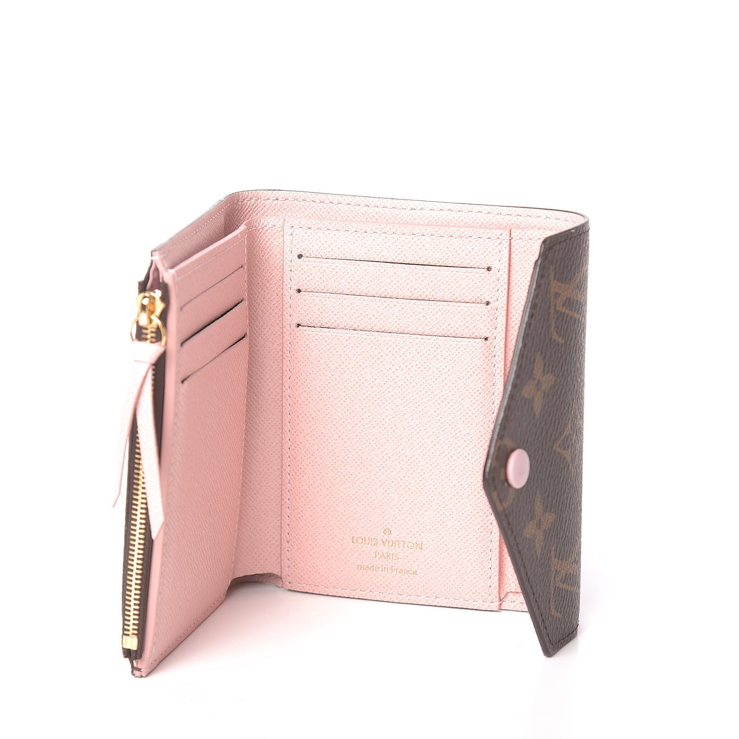 Monogram Victorine Wallet Rose Ballerine