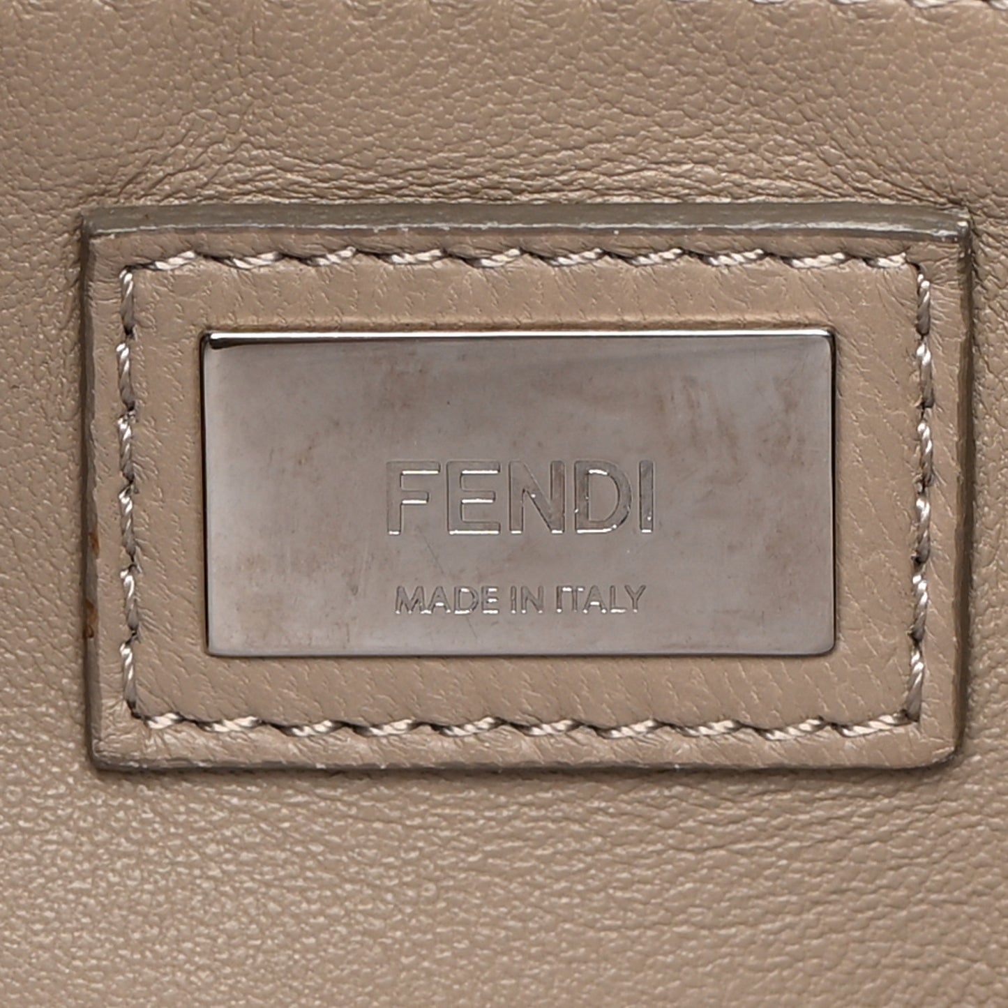 Nappa Mini Peekaboo Iconic Satchel Tortora