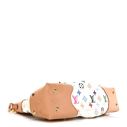 Louis Vuitton Monogram Multicolor Judy MM White 4 of 9