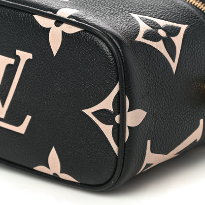 Louis Vuitton Empreinte Monogram Giant Vanity PM Black Beige 9 of 9
