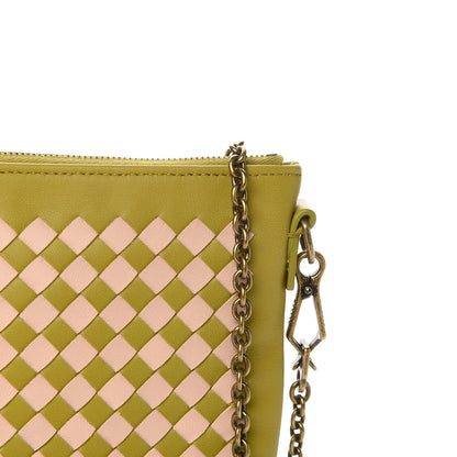 Bottega Veneta Nappa Intrecciato Wallet Chain Chamomile 9 of 9