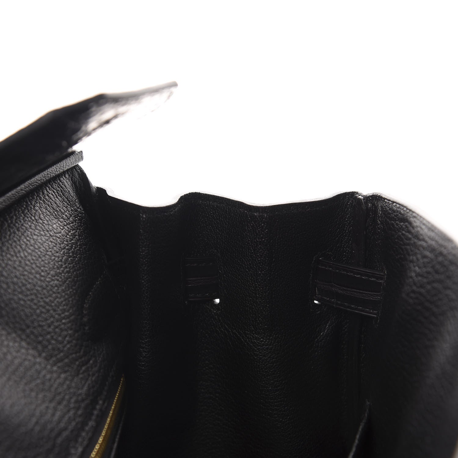 Hermes Togo Matte Alligator Birkin Touch 30 Black 16 of 36