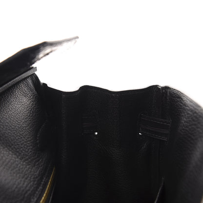 Hermes Togo Matte Alligator Birkin Touch 30 Black 16 of 36