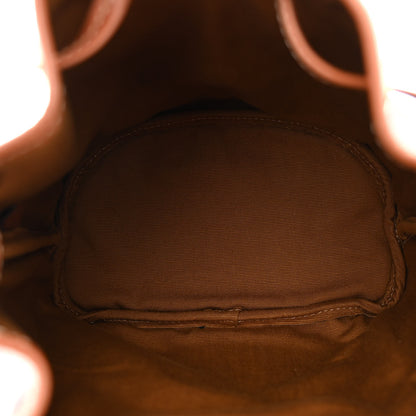 Celine Triomphe Canvas Calfskin Mini Folco Backpack Tan 5 of 10