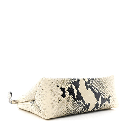 Khaite Python Embossed Lina Bag Natural 4 of 9