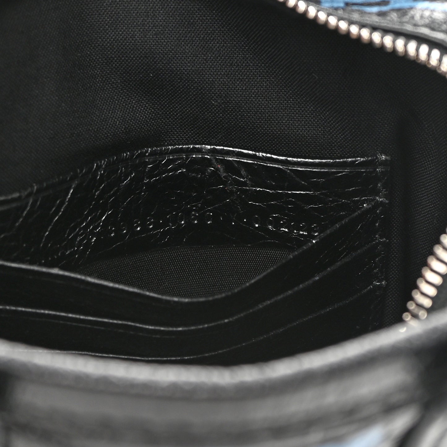 Agneau Arena Graffiti All Over XXS Bazar Shopper Tote Black Multicolor