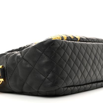 Versace Nappa Quilted Icon Printed Small Camera Bag Black 10 of 12