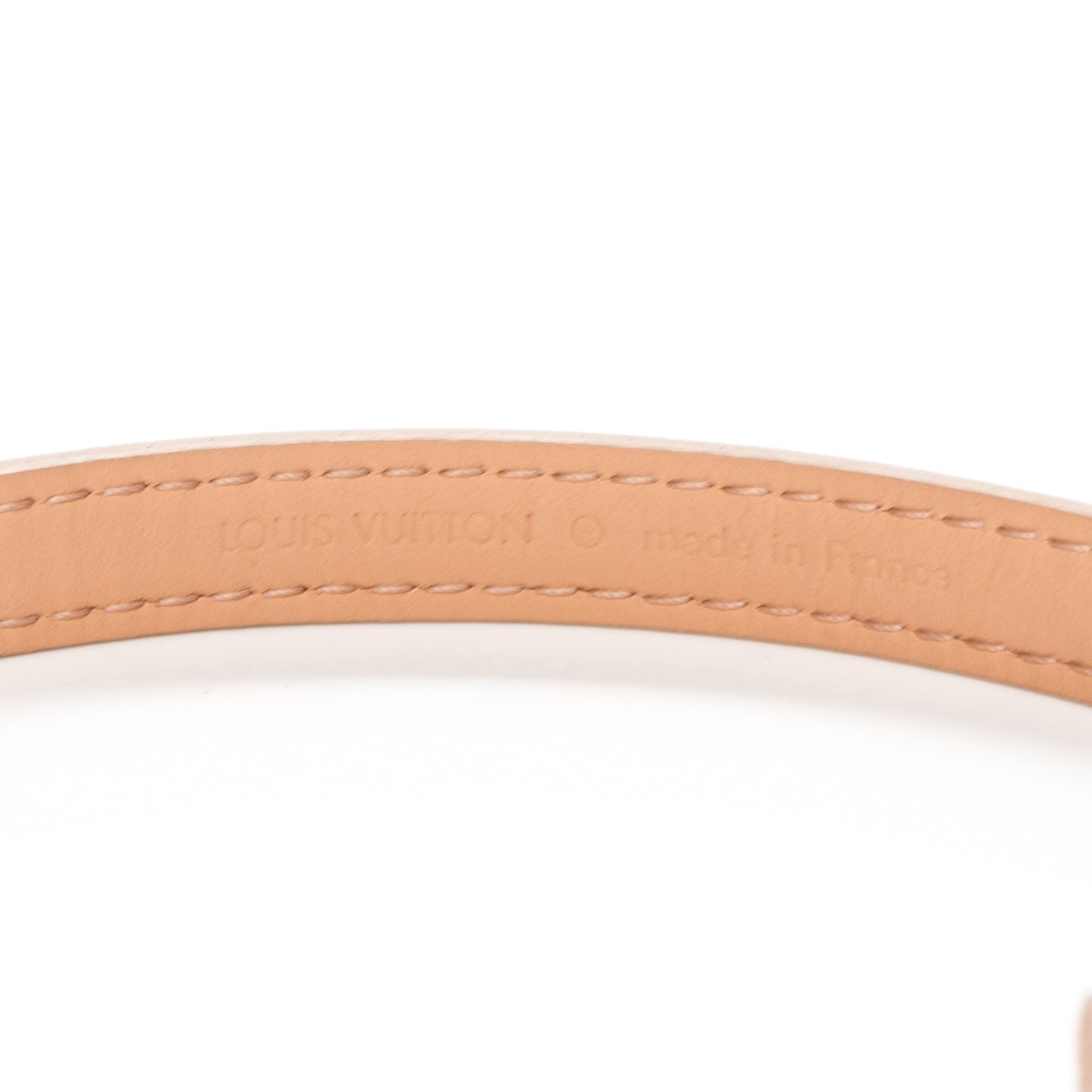 Vernis Triple Tour Bracelet Noisette