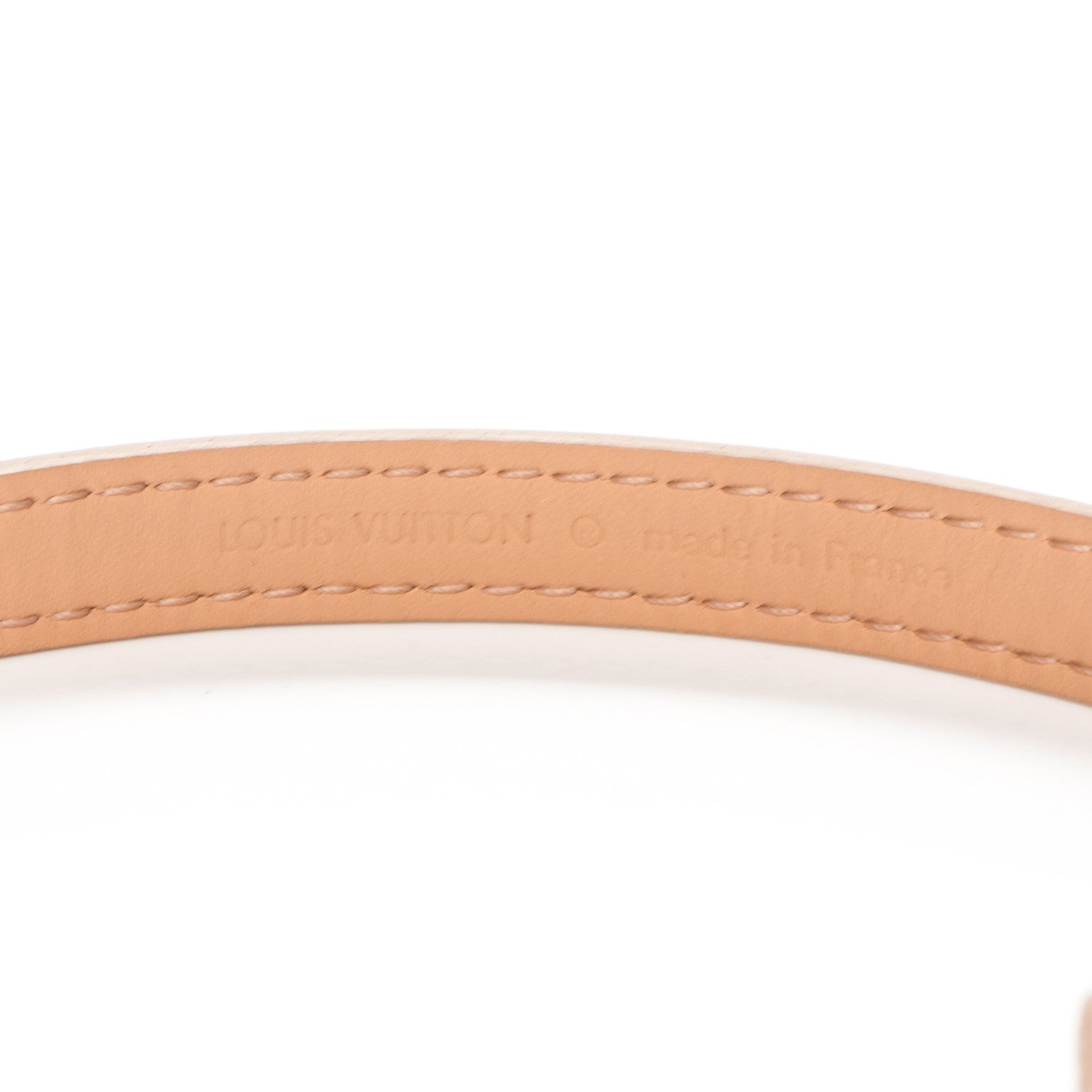 Louis Vuitton Vernis Triple Tour Bracelet Noisette 6 of 7