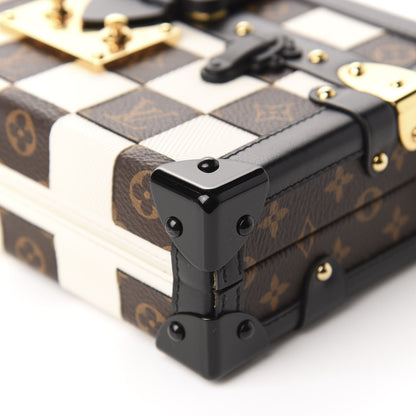 Louis Vuitton Monogram Tressage Petite Malle Creme 7 of 9