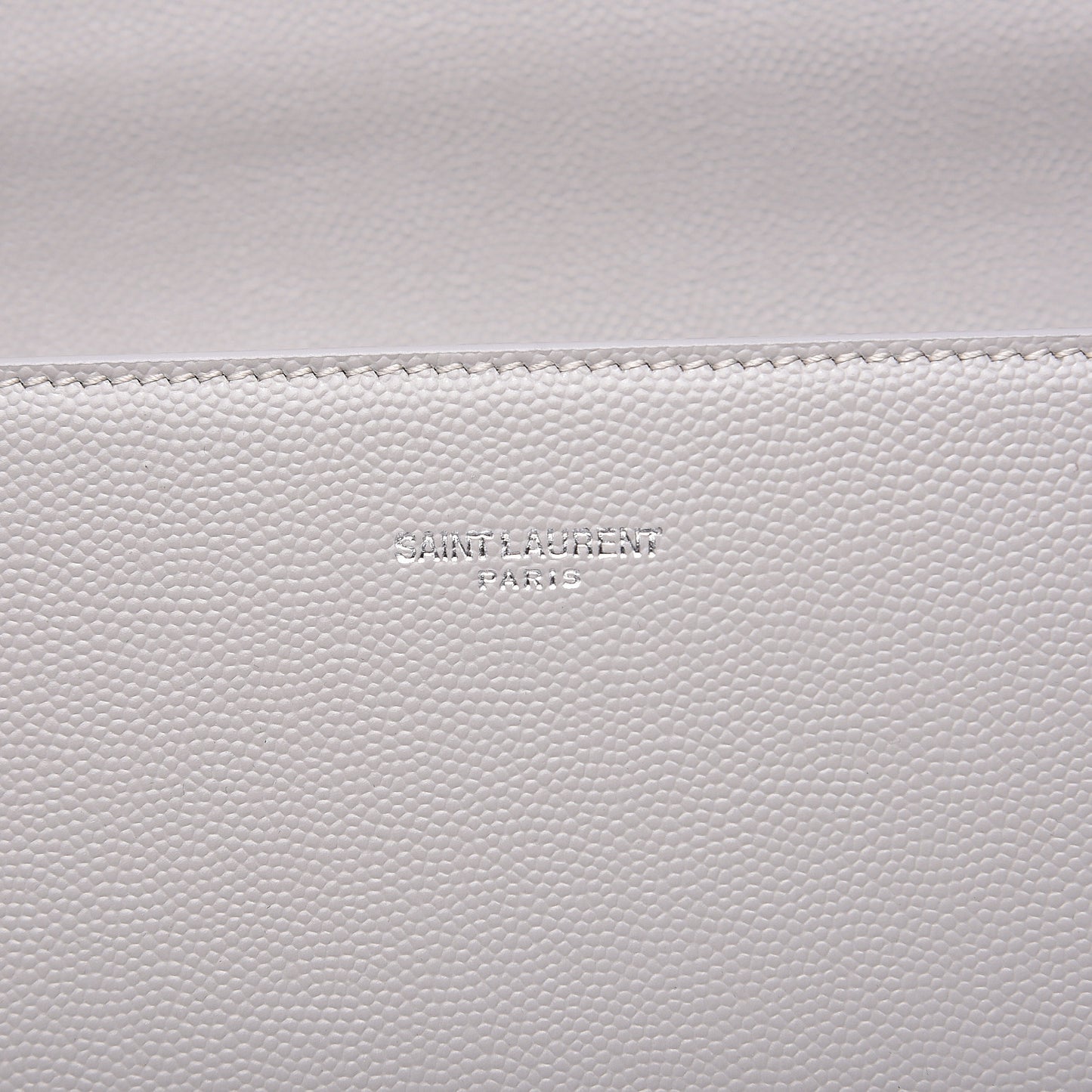 Grain de Poudre Medium Classic Monogram Cassandra Top Handle Granite