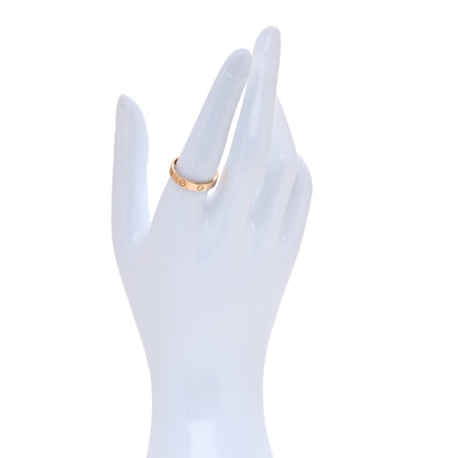 Cartier 18K Pink Gold 3.5mm LOVE Wedding Band Ring 56 7.75 2 of 5