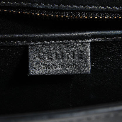 Celine Smooth Calfskin Nano Luggage Black 6 of 8