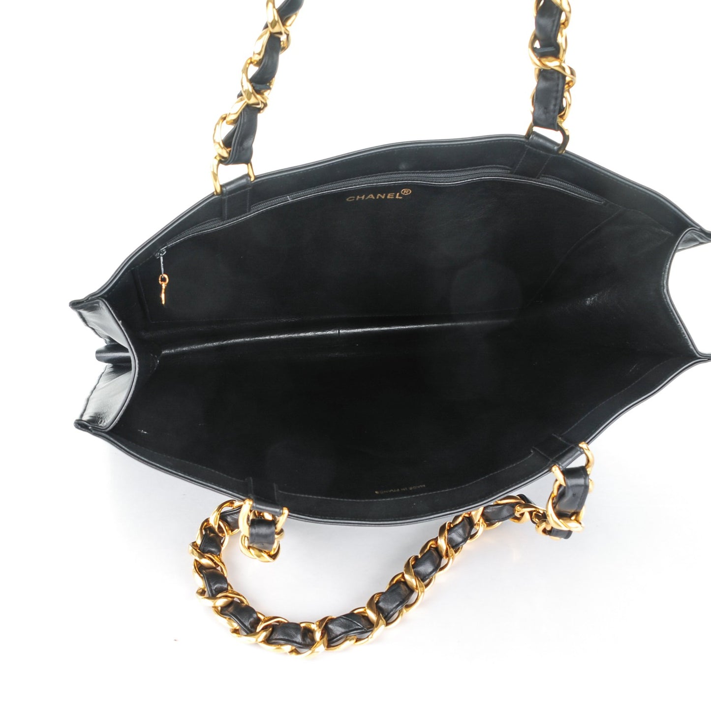Lambskin CC Tote Black