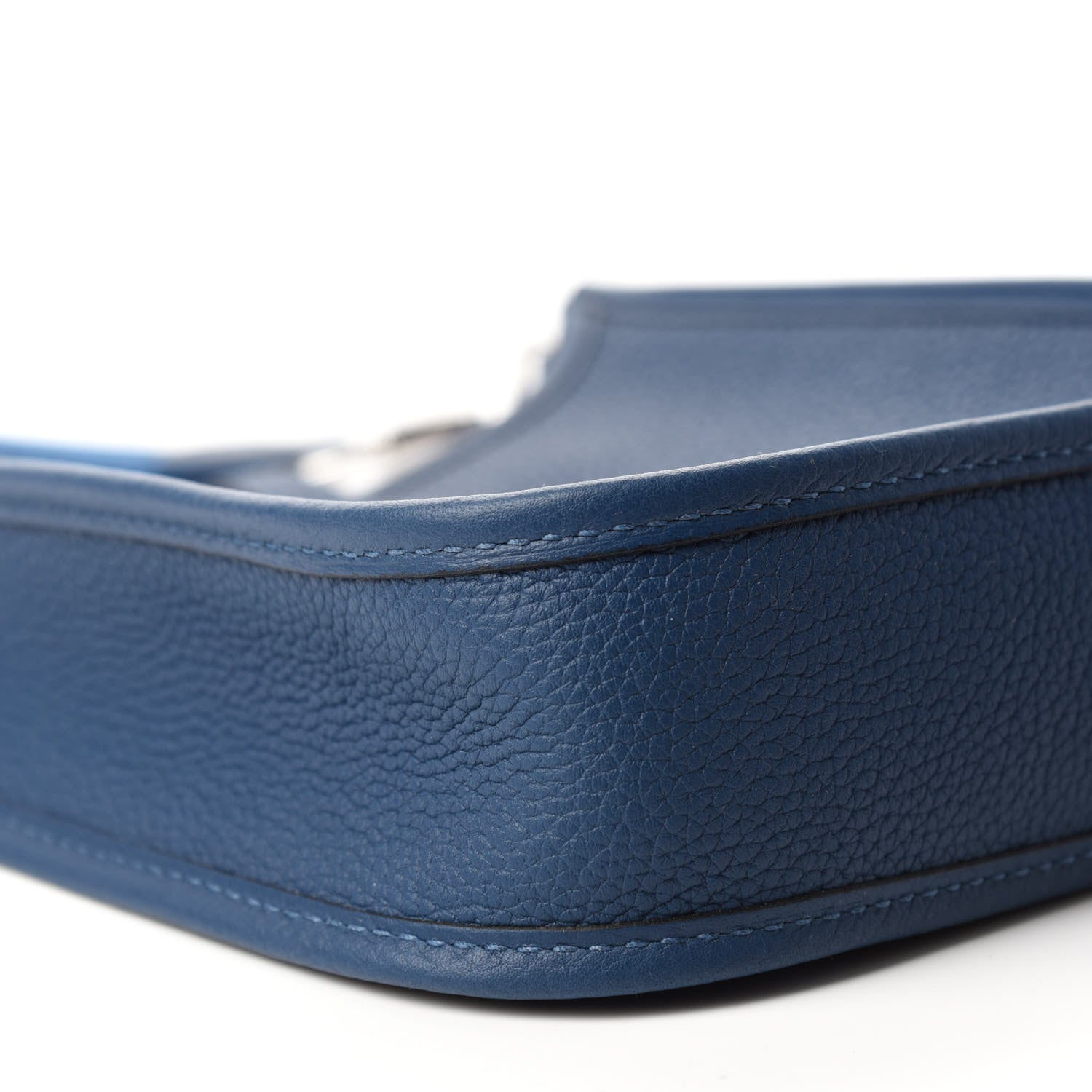 Hermes Taurillon Clemence Evelyne TPM Deep Blue 6 of 11