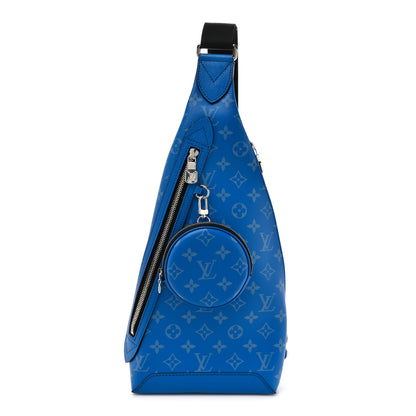 Louis Vuitton Taigarama Duo Slingbag Agave Blue 1 of 10