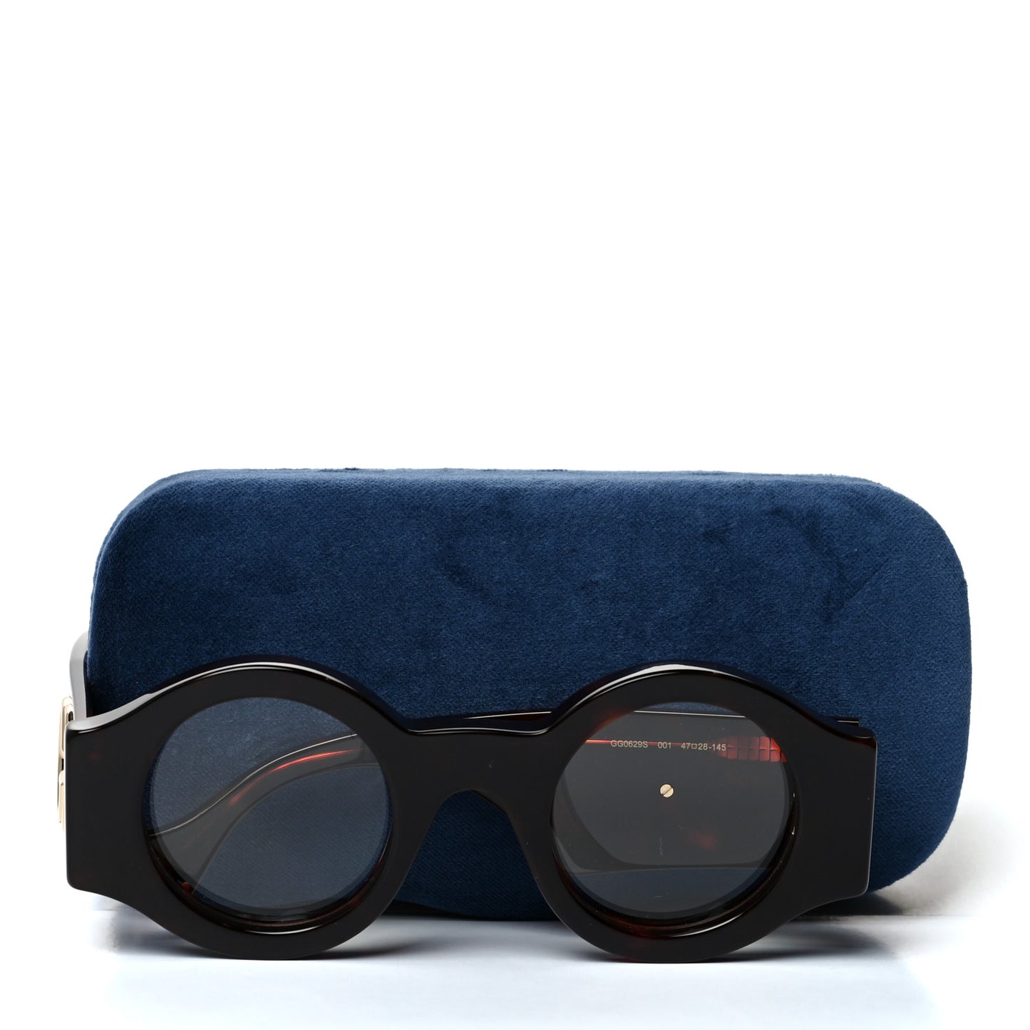 Acetate Round Sunglasses GG0629S Havana