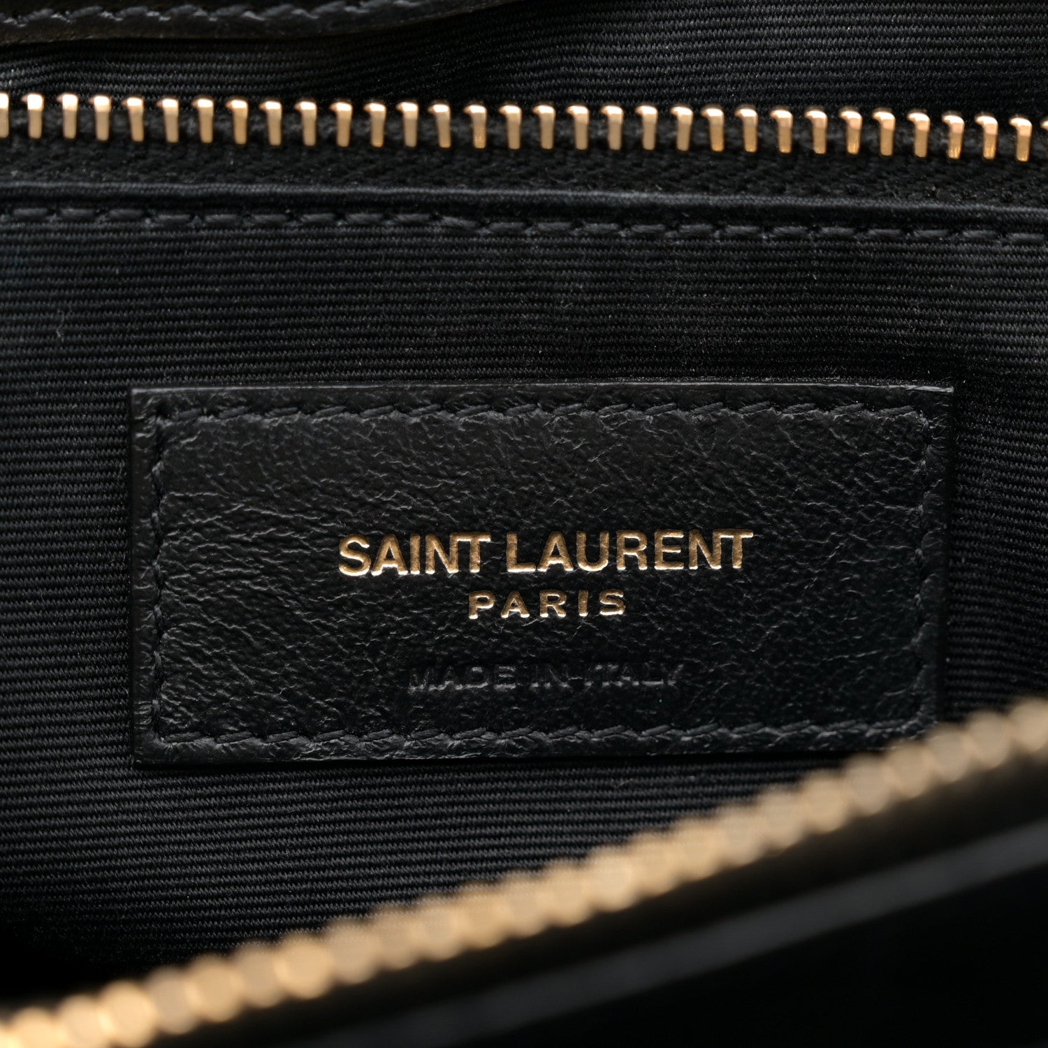 Saint Laurent Calfskin Y Quilted Monogram Large Loulou Chain Satchel Black 6 of 13