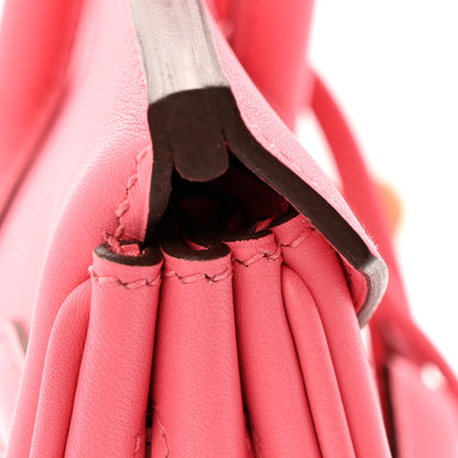 Hermes Swift Birkin 25 Rose Azalee 11 of 12