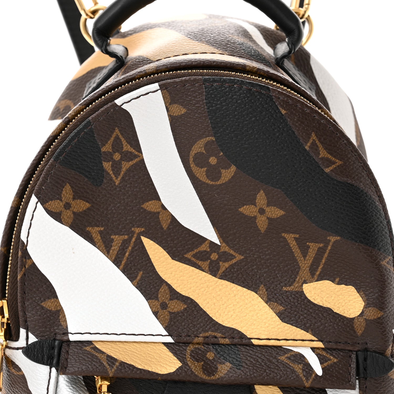 Louis Vuitton X LOL Monogram Palm Springs Backpack Mini Gold Silver 7 of 10