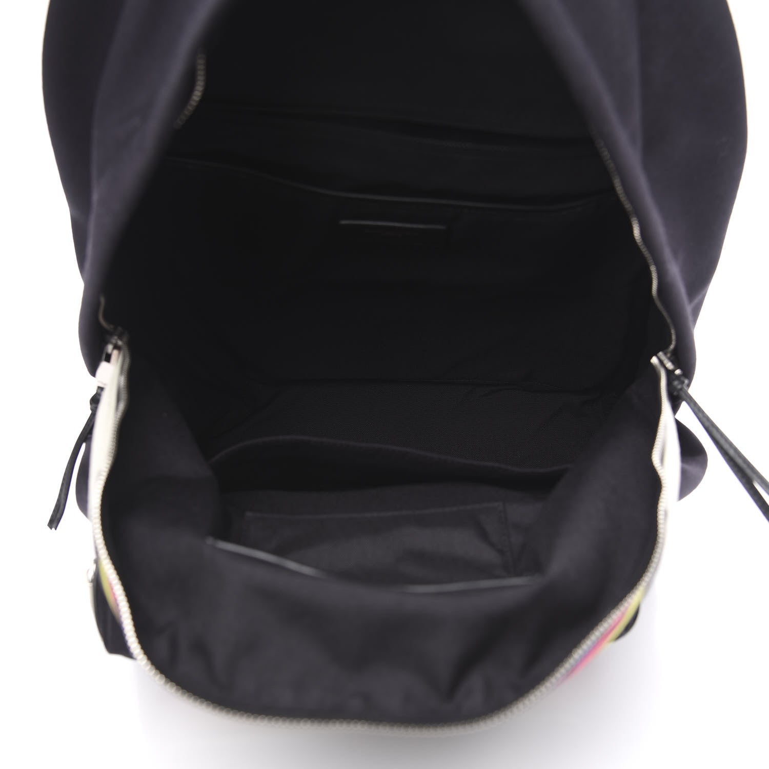 Saint Laurent Nylon Twill Dinosaur Print City Backpack Black Multicolor 7 of 18