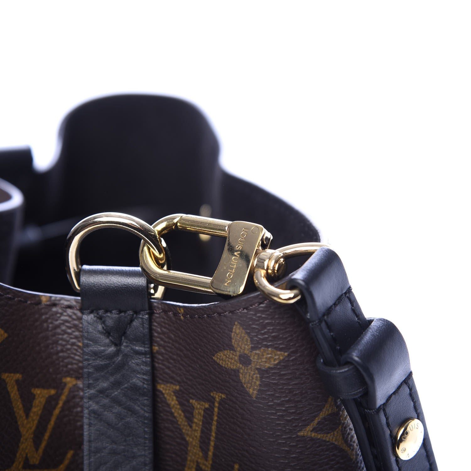Louis Vuitton Monogram Neonoe MM Black 9 of 10